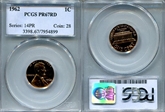 1962 1C PR67RD
