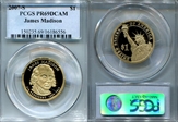 2007-S $1 James Madison PR69DCAM