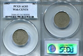 1883 5C With CENTS AG3