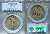 1917-S 50C Obverse AG3