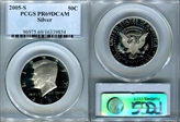 2005-S 50C Silver PR69DCAM