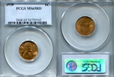 1938 1C MS65RD