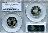 2002-S 25C Ohio Silver PR69DCAM