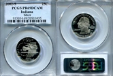 2002-S 25C Indiana Silver PR69DCAM