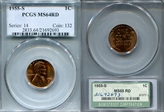1955-S 1C MS64RD