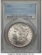 1884 $1 MS66+