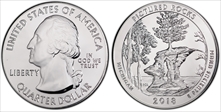2018 25C Pictured Rocks NP 5 oz Silver MS-69