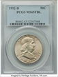 1952-D 50C MS66FBL