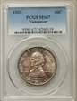 1925 50C Fort Vancouver MS67
