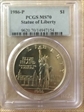 1986-P $1 Statue of Liberty MS70