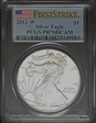 2012-W $1 Silver Eagle First Strike PR70DCAM