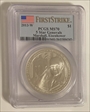 2013-W $1 5 Star Generals Marshall, Eisenhower - First Strike MS70