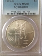1995-D $1 Gymnastics MS70