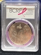 2018-P $1 Breast Cancer Awareness First Strike label MS70