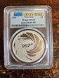 2020 $1 James Bond 007 First Strike MS70