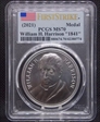 (2021) Medal William H. Harrison "1841" Silver Matte Finish First Strike MS70