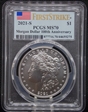 2021-S $1 Morgan Dollar 100th Anniversary First Strike MS70