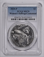 2020-P $1 Women’s Suffrage Centennial MS70