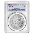 2022-W $1 National Purple Heart Hall of Honor First Day of Issue MS70