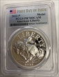 2022-P Medal American Liberty First Day of Issue PR70DCAM