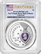 2022-W $1 National Purple Heart Hall of Honor Colorized First Strike PR70DCAM