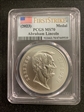 (2023) Medal Abraham Lincoln Silver Matte Finish First Strike MS70