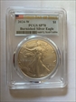 2024-W $1 Burnished Silver Eagle First Day of Issue SP70