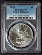 1997-S $1 Jackie Robinson MS70