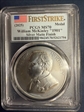 (2025) Medal William McKinley "1901" Silver Matte Finish First Strike MS70