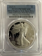 2025-S $1 Silver Eagle w/ U.S. Navy Privy 250th Anniversary First Day of Issue PR70DCAM