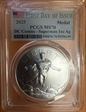 2025 Medal DC Comics - Superman 1oz Ag First Day of Issue MS70