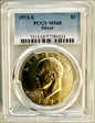 1973-S $1 Silver MS68