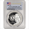 2017-P $1 Lions Club International First Strike PR70DCAM