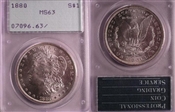 1880 $1 MS63