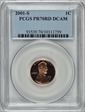 2001-S 1C PR70DCAM