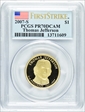 2007-S $1 Thomas Jefferson First Strike PR70DCAM