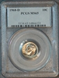 1968-D 10C MS65