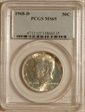 1968-D 50C MS65