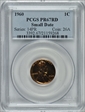 1960 1C Small Date PR67RD
