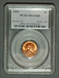 1959 1C MS65RD