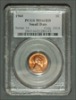 1960 1C Small Date MS66RD