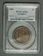 1856 1C Upright 5 AU50BN