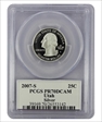 2007-S 25C Utah Silver PR70DCAM