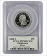 2008-S 25C Oklahoma Silver PR70DCAM