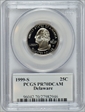 1999-S 25C Delaware PR70DCAM