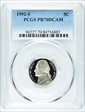 1992-S 5C PR70DCAM