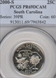 2000-S 25C South Carolina PR69DCAM