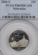 2006-S 25C Nebraska PR69DCAM