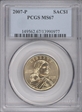 2007-P SAC$1 MS67
