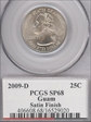 2009-D 25C Guam Satin Finish SP68
